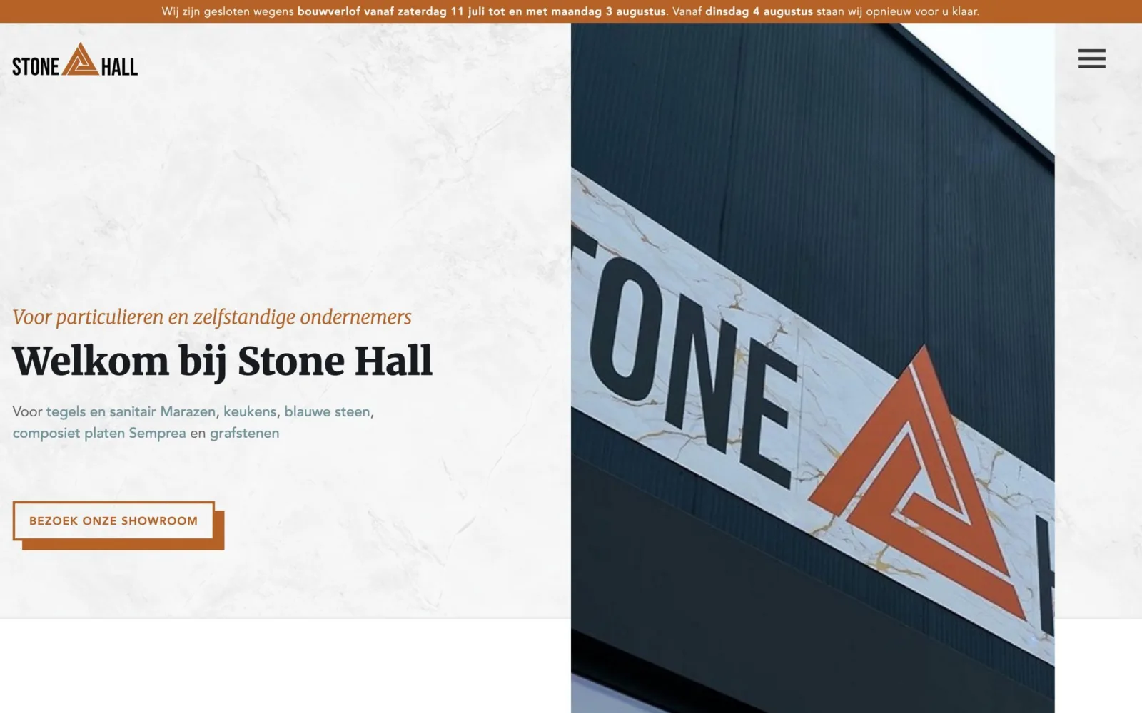 Stone Hall op desktop