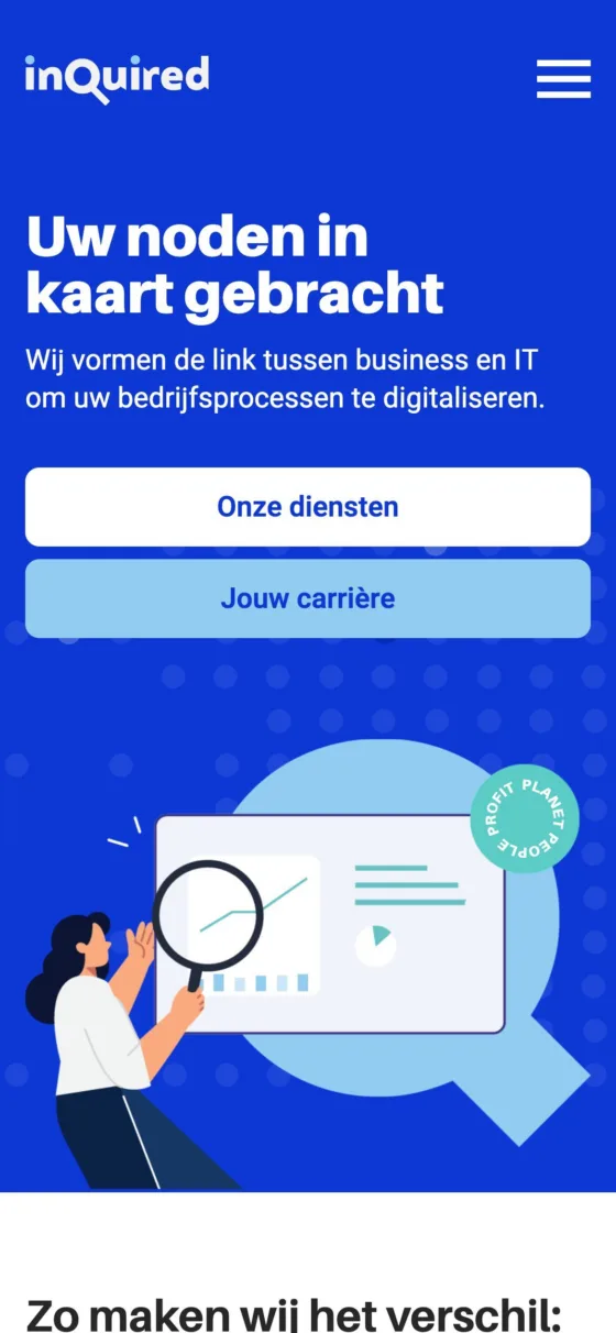 Inquired op mobiel